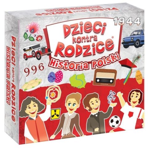 Gra karciana Dzieci kontra rodzice Historia Polski Kangur