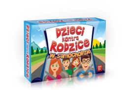 Gra karciana Dzieci kontra rodzice w samochodzie Kangur