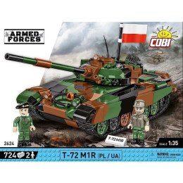 Klocki konstrukcyjne Czołg T-72M1R (PL/UA) 724 el. Cobi (2624)