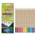 Kredki ołówkowe Natural 12 kol. Penmate (TT8887)