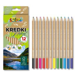 Kredki ołówkowe Natural 12 kol. Penmate (TT8887)
