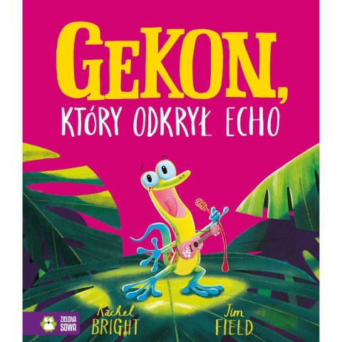 Książeczka edukacyjna Gekon, który odkryl echo Zielona Sowa
