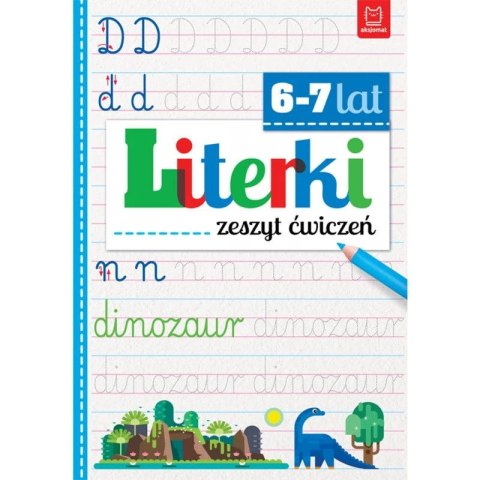 Książka dla dzieci Literki. Zeszyt ćwiczeń Aksjomat