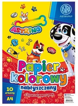 Papier kolorowy A4 samoprzylepny mix 100k. 170g Astrino (106025004)