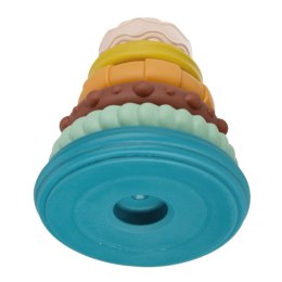 Układanka piramidka pastelowa Bam Bam (500692)
