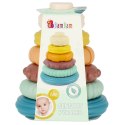 Układanka piramidka pastelowa Bam Bam (500692)