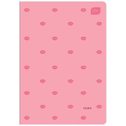 Zeszyt A5 SOFT Touch 80k. 70g krata Interdruk