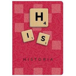 Zeszyt A5 historia scrabble 60k. 70g krata Beniamin