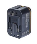 Adapter podróżny DONAU TRAVEL 205, czarny (13741831-05)