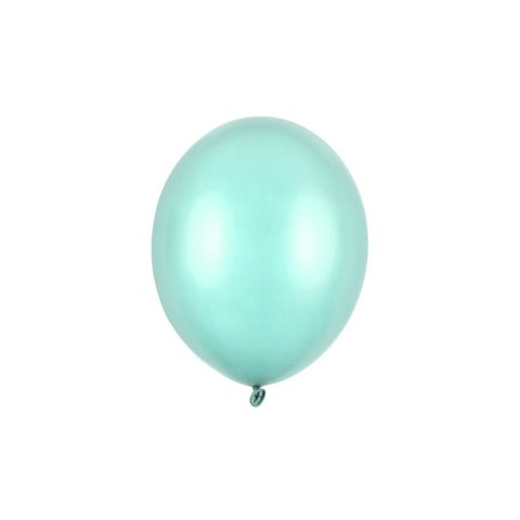 Balon gumowy Party Deco BALONY STRONG METALLIC metalizowany zielony metaliczny 270mm Partydeco (SB12M-103/50)