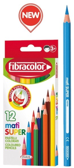Kredki ołówkowe Fibracolor (8008621014354)