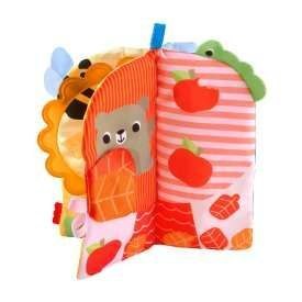 Książeczka edukacyjna Miękka książeczka sensoryczna - Pory roku Fisher Price (JKP53)