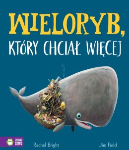 Książka Wieloryb, który chciał więcej Zielona Sowa
