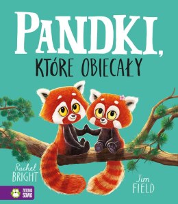 Książka dla dzieci Pandki, które obiecały Zielona Sowa