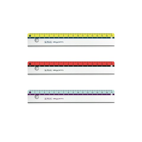 Linijka plastikowa My Pen 11367984 17cm Herlitz (300003407)