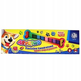 Plastelina 18 kol. mix Astrino (303125001)