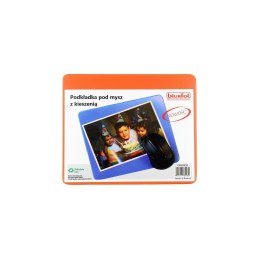 Podkładka pod mysz pomarańczowy [mm:] 220x180 Biurfol (KPM-1-04)