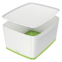 Pudło archiwizacyjne my box biało-zielony plastik [mm:] 320x200x 390 Leitz (52161054)