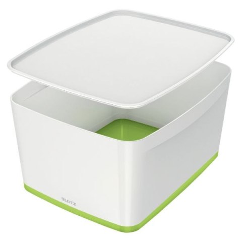 Pudło archiwizacyjne my box biało-zielony plastik [mm:] 320x200x 390 Leitz (52161054)