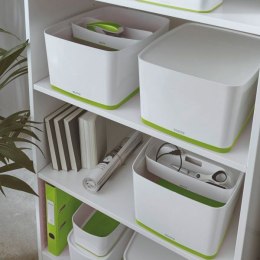 Pudło archiwizacyjne my box biało-zielony plastik [mm:] 320x200x 390 Leitz (52161054)