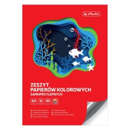 Zeszyt papierów kolorowych A4 80g 10k Herlitz (400201900)