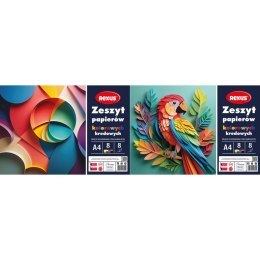 Zeszyt papierów kolorowych kredowany Beniamin (53002)