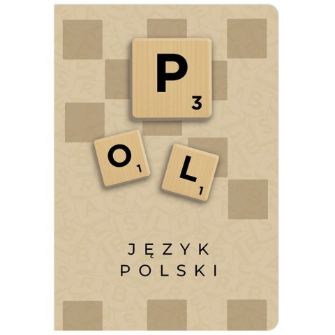 Zeszyt A5 polski scrabble 60k. 70g linia Beniamin