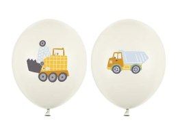 Balon gumowy Pojazdy budowlane, mix mix 300mm Partydeco (SB14P-334-000)