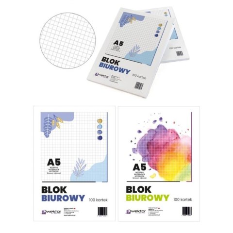Blok biurowy A5 100k Wektor (5906395354665)