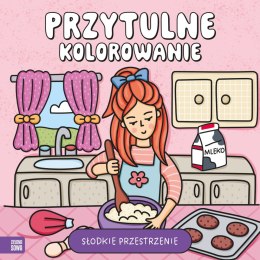 Książka dla dzieci Przytulne kolorowanie. Słodkie przestrzenie. Zielona Sowa
