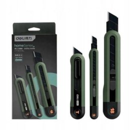 Nóż Deli Home Series Green zielony 3szt. zestaw noży uniwersalnych Argo (EHT4003L)