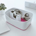 Pudło archiwizacyjne my box pojemnik bez przykrywki biało-różowy plastik [mm:] 246x98x 160 Leitz (52571023)