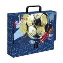 Teczka kartonowa na zatrzask Match Ball A4 mix Unipap