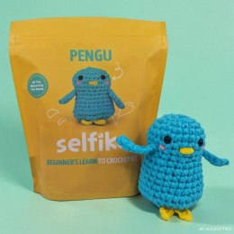 Zestaw kreatywny do szydełkowania pingwin Pengu Selfiko