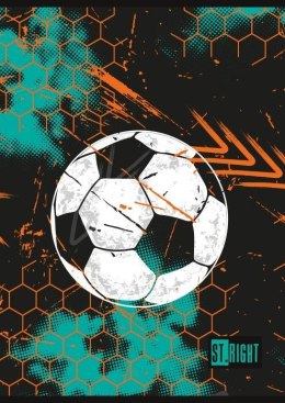 Zeszyt A4 FOOTBALL ENERGY 32k. 70g krata Unipap