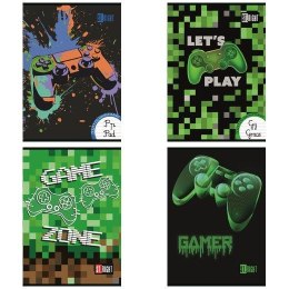 Zeszyt A4 Game Zone 32k. 70g linia podwójna kolorowa Unipap