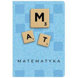 Zeszyt matematyka scrabble Beniamin