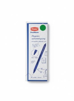 Długopis 1mm wkład zielony 1,0mm Toma (TO - 030 4 2)