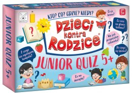 Gra karciana Dzieci kontra rodzice Junior Quiz Kangur