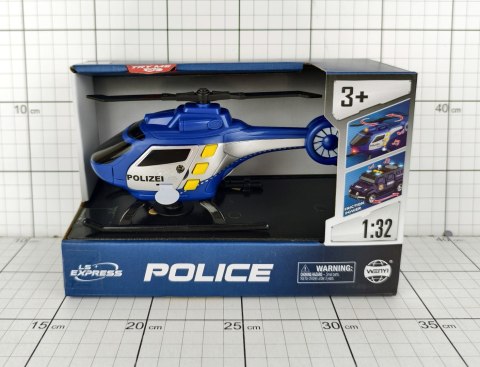 Helikopter policyjny 1:32 światło i dźwięk Dromader (130-1363920)