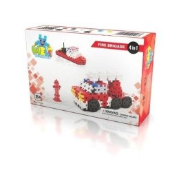 Klocki pozostałe Basic wozy strażackie 4W1 Meli (50110)