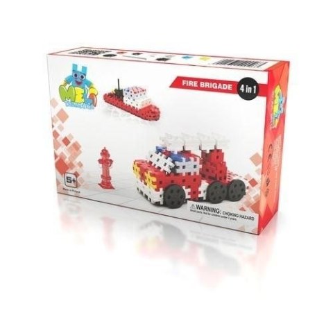 Klocki pozostałe Basic wozy strażackie 4W1 Meli (50110)