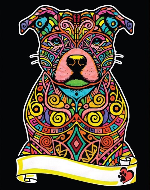 Kolorowanka Amstaff (CVCM-SD029)