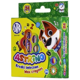 Kredki świecowe 8mm 24 kol. Astrino (316121004)