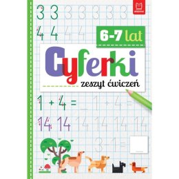 Książka dla dzieci Cyferki. Zeszyt ćwiczeń Aksjomat