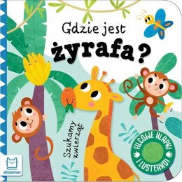 Książka dla dzieci Gdzie jest żyrafa? Aksjomat