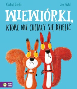 Książka dla dzieci Wiewiórki, które nie chciały się dzielić Zielona Sowa