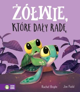 Książka dla dzieci Żółwie, które dały radę Zielona Sowa