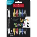 Marker specjalistyczny akrylowy 6 kol. Faber Castell (285507 FC)