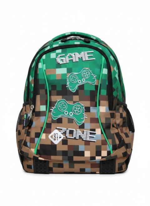 Plecak Game Zone 3 KOMORY St.Majewski (BPL-26)